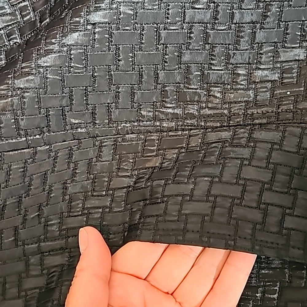 ALFANI shiny textured jacket. - Picture 6 of 6